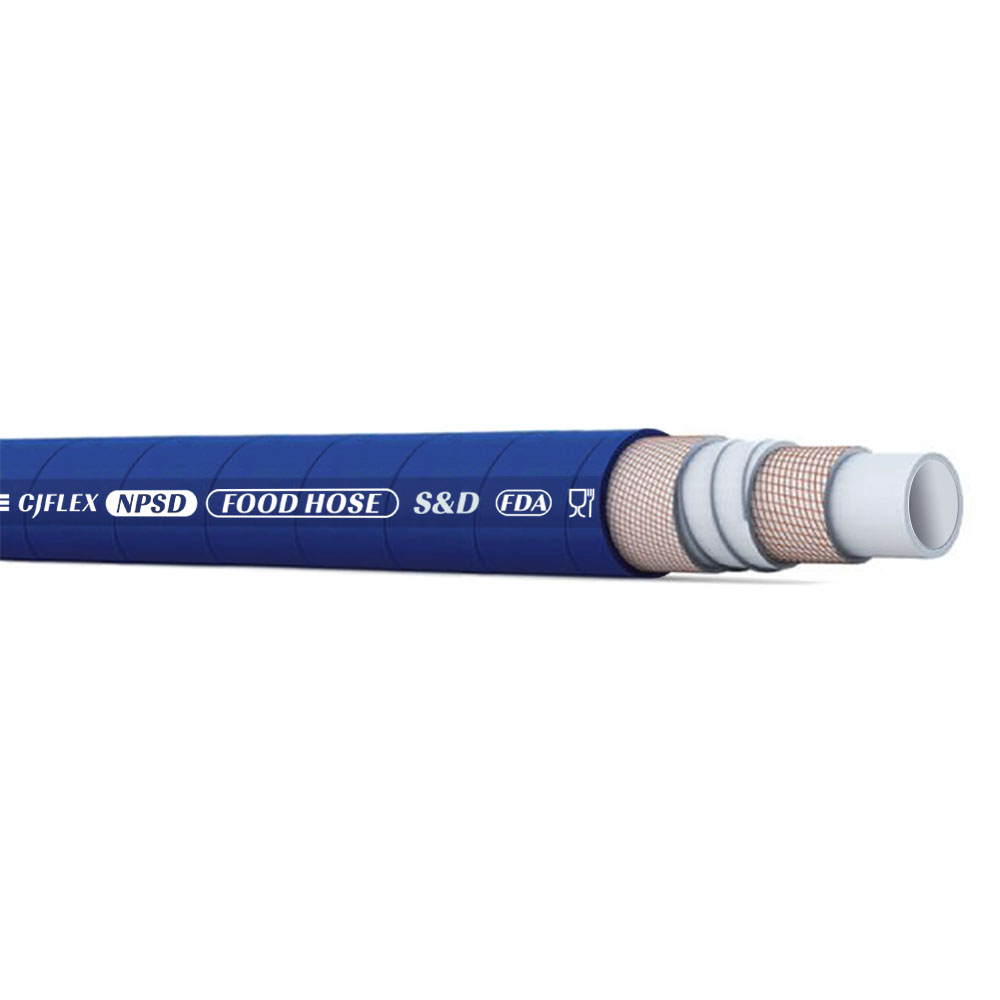 TYPE NPSD - Food Grade Anti- Crushing Rubber Hose