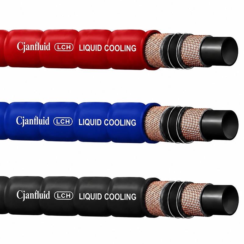 TYPE LCH-SDS - Ultra Soft Fire- Resistant Rubber Hose untuk Pengobatan Cair Pusat Data