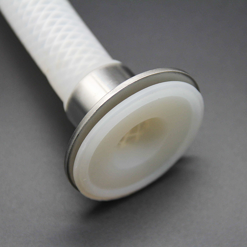 CJFLEX Selang Silikon diawetkan dengan platina dengan rakitan berpelapis Tri-clamp