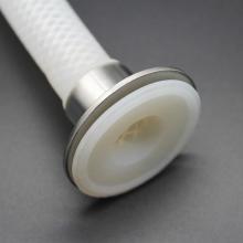 CJFLEX Selang Silikon diawetkan dengan platina dengan rakitan berpelapis Tri-clamp