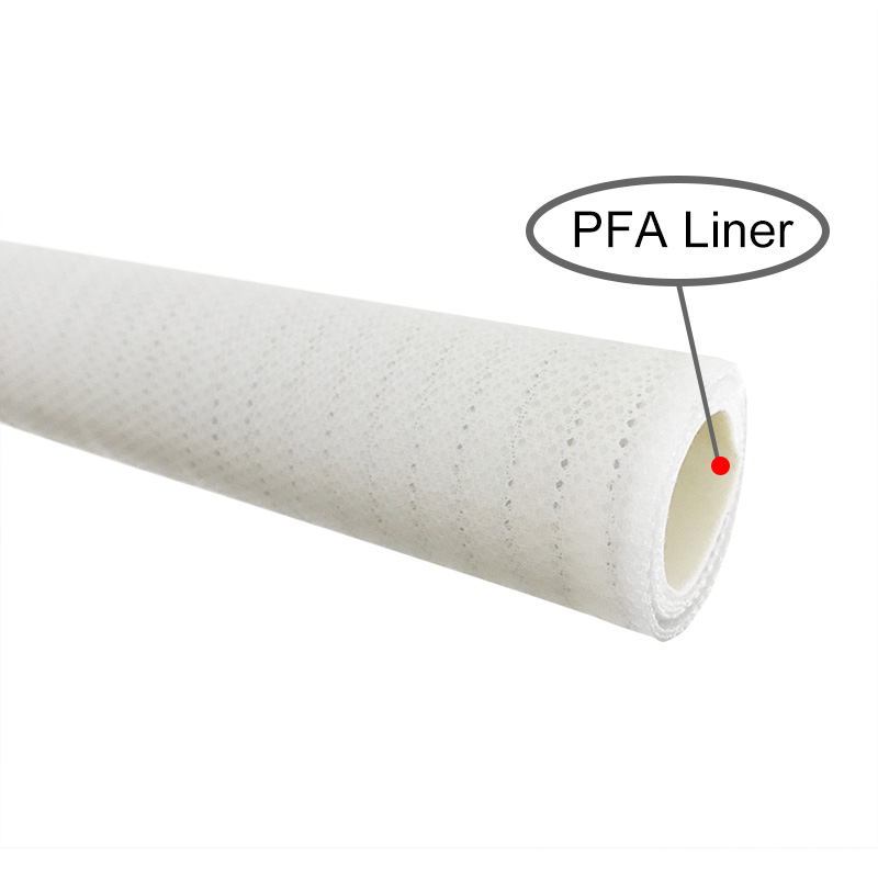 COLLEX PSQ - PFA / FEP Bared Silicone Hose